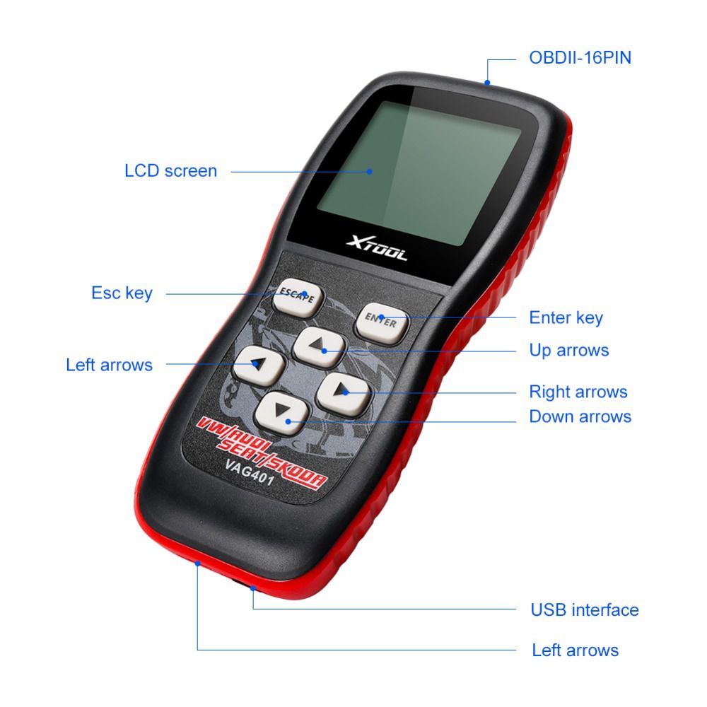 XTOOL VAG401 OBD2 Auto Scanner Diagnosewerkzeug