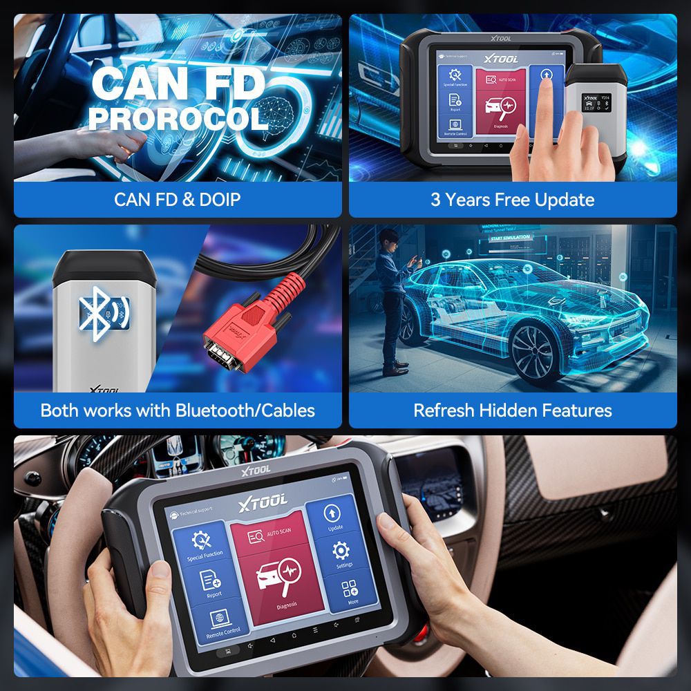 XTOOL D9 PRO Support Doip
