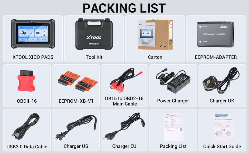 XTOOL X100 PADS Key Programmer