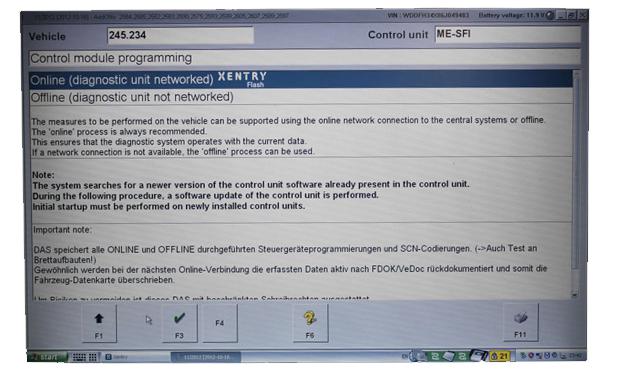V2012.11 MB SD Connect Compact 4 Star Support Offline Programmierung 1