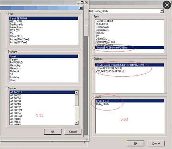 XPROG -M V5.60 Zusatzfunktionsanzeige 2