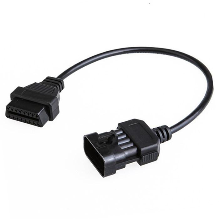 10Pin bis 16PIN OBD OBD2 Diagnostic Connector Kabel für Opel