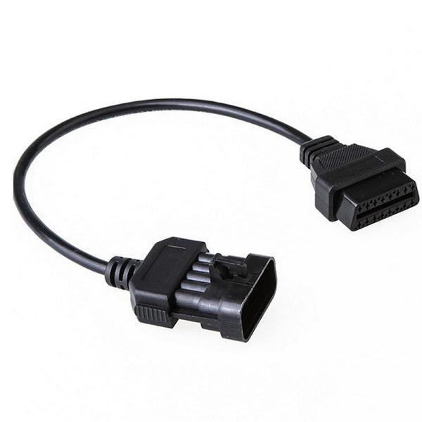 10Pin bis 16PIN OBD OBD2 Diagnostic Connector Kabel für Opel