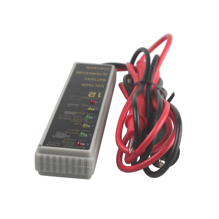 12V Car LED Batterietest