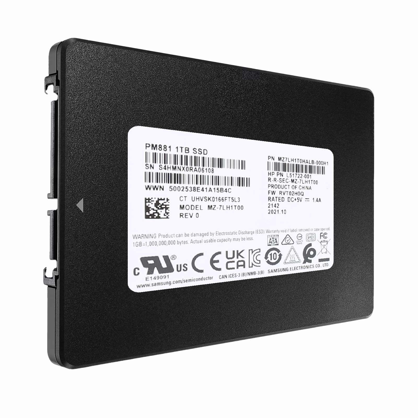 Samsung 1T SSD ohne Software mit schnellerer Schreib- und Lesegeschwindigkeit