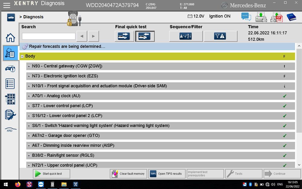 1TB Festplatte mit V2022.12 BENZ Xentry BMW ISTA-D 4.32.15 und ISTA-P 68.0.800 Software für VXDIAG Multi Tools