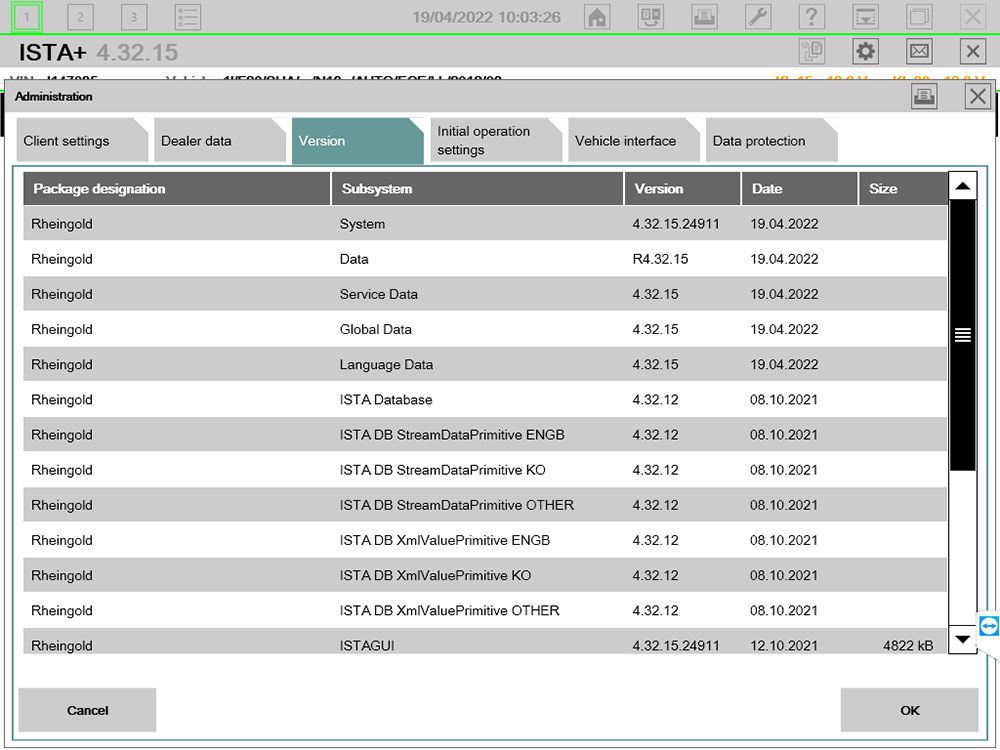 1TB Festplatte mit V2022.12 BENZ Xentry BMW ISTA-D 4.32.15 und ISTA-P 68.0.800 Software für VXDIAG Multi Tools