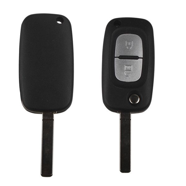 2 Tasten Klappen Remote Key 433MHZ mit 46 Chip für Renault