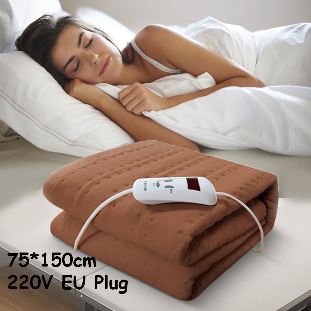 220V Automatische Elektrische Decke Heizung Thermostat Wurf Decke Körperwärmer Bett Elektrische Matratze Beheizte Teppiche Mat EU Stecker