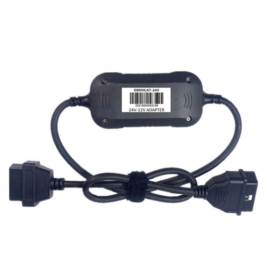 24V to 12V Converter OBD2 Adapter für Heavy Duty Truck Diagnostic OBD Scanner