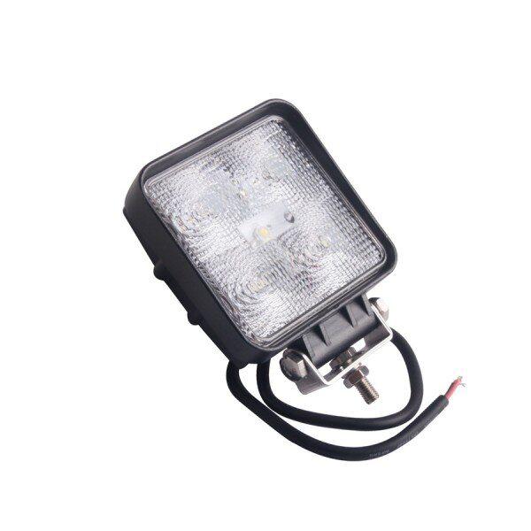 2pcs 15W 12V 24V flut LED Work Light OffRoad Flood Jeep Boat Truck IP67