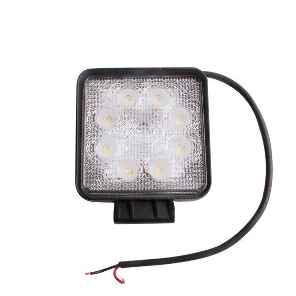 2pcs 27W flut Led Work Spot Round Light Offroad Lamp 12v 24v LKW 4x4 Boat Lamp