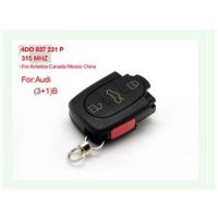 3 +1 Remote 4DO 837 231 P 315Mhz Für Amerika Kanada Mexiko China für AUDI