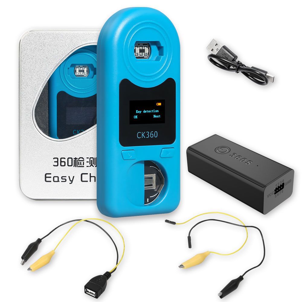 360-Signalquelle 360S mit CK360 Easy Check Remote Key Tester Full Set