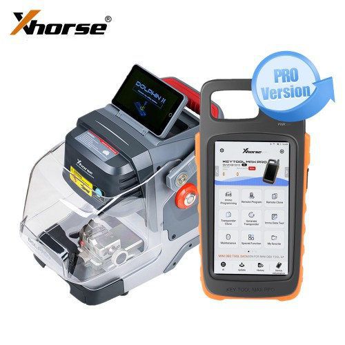 Xhorse Dolphin XP005L XP-005L Schlüsselschneidemaschine Plus VVDI Schlüsselwerkzeug Max Pro Fernprogrammierer mit MINI OBD Werkzeugfunktion