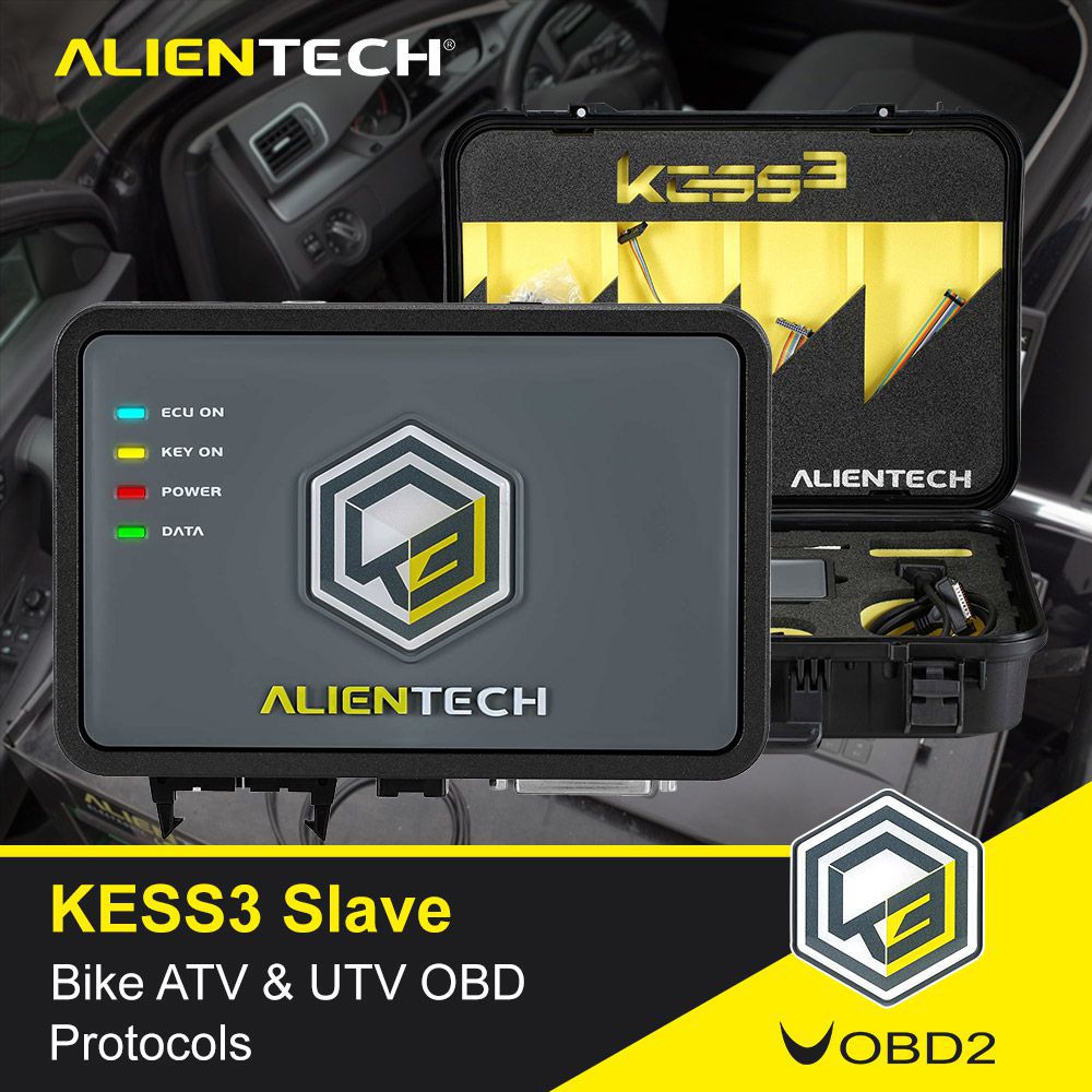 Original Alientech KESS V3 KESS3 Slave Version ECU und TCU Programmierwerkzeug mit Auto OBD-Bench-Boot LCV Protokoll Autorisierung