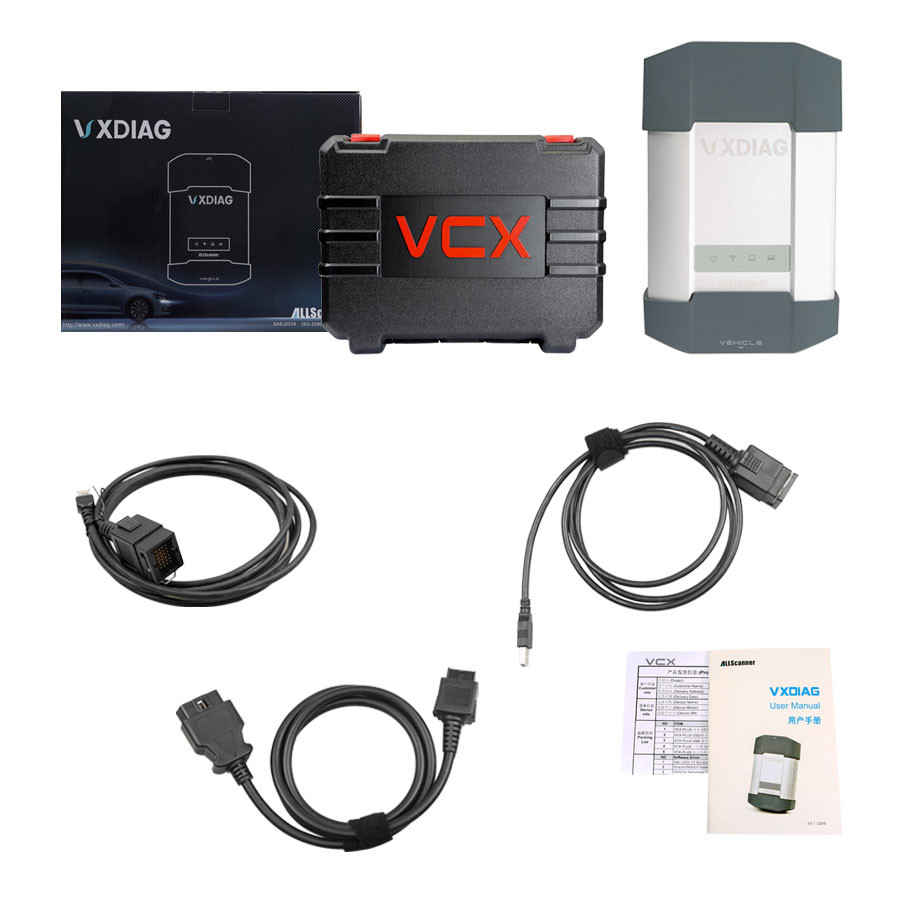 Neues VXDIAG Multi Diagnostic Tool für BMW & BENZ 2 in 1 Scanner mit Software HDD