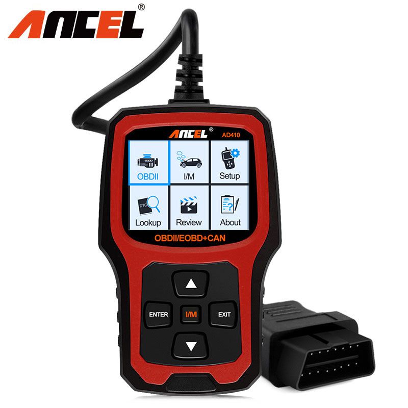 ANCEL AD410 OBD2 Scanner Code Reader Unterstützung Volle OBDII/EOBD Funktion Auto OBD 2 Scanner Auto Diagnose Tool Freies Upgrade