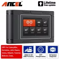 ANCEL HD3600 Baumaschinen Scan Tool D-P-F Vollsystem Heavy Duty Truck Scanner Werkzeuge für Caterpillar/Komatsu/Volvo