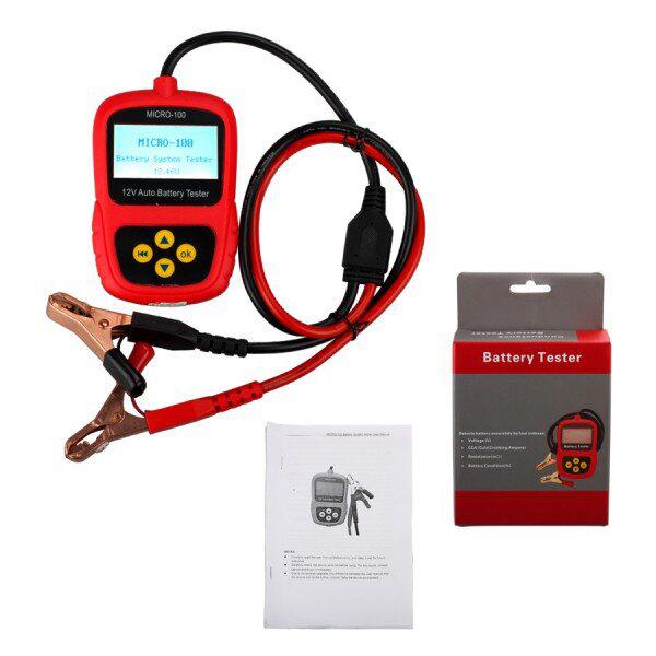 AUGOCOM MICRO -100 Digital Battery Tester Battery Conductance & Electrical System Analyzer 30 -100AH