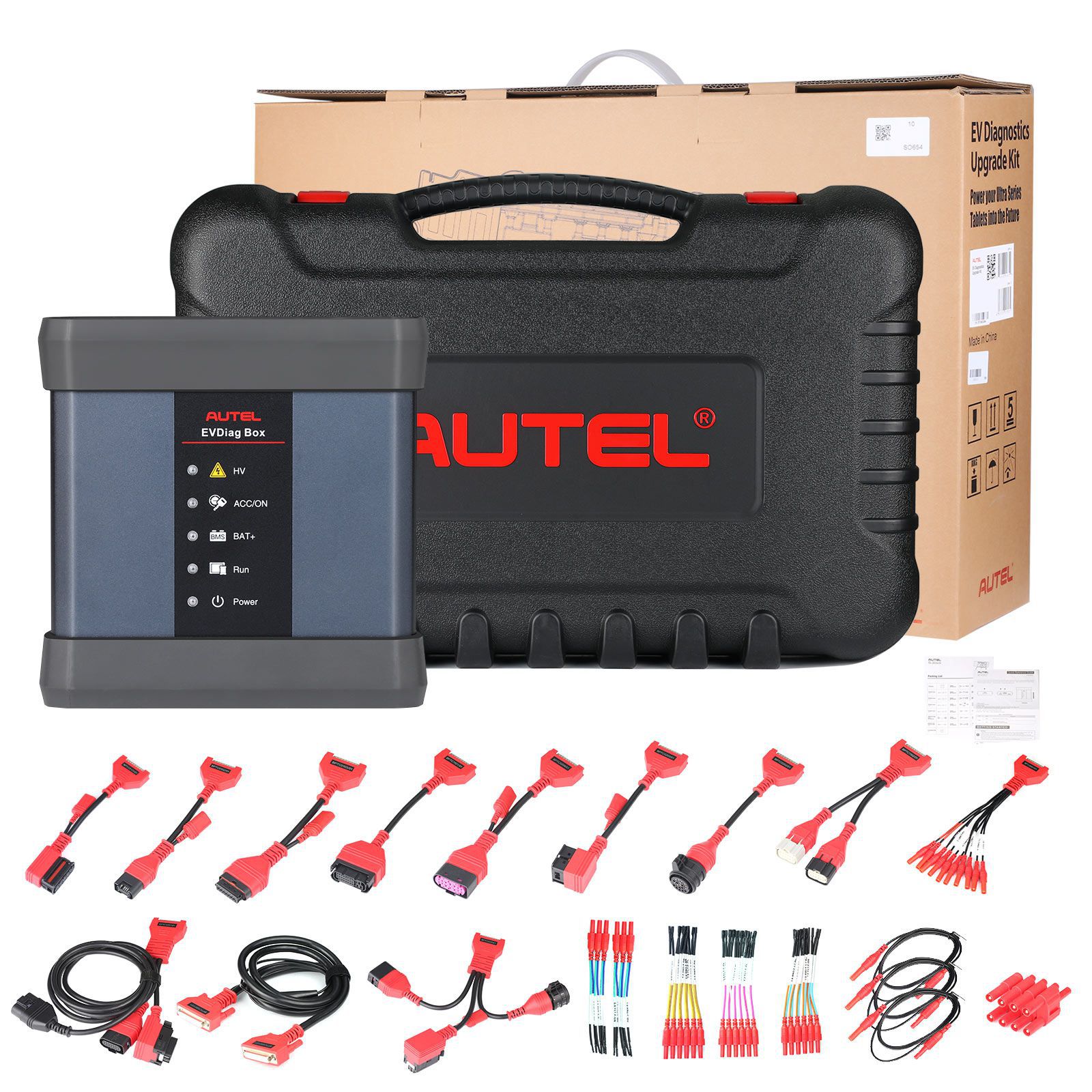 AUTEL EV Diagnose Upgrade Kit EVDiag Box Adapter für Batteriesatz Diagnose Kompatibel mit​​​​​​​Autel Ultra Serie