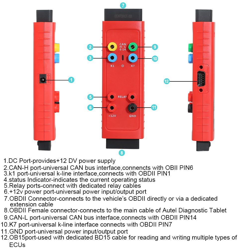 AUTEL G-BOX Tool für Mercedes Benz All Keys Lost Work with Autel MaxiIM IM608