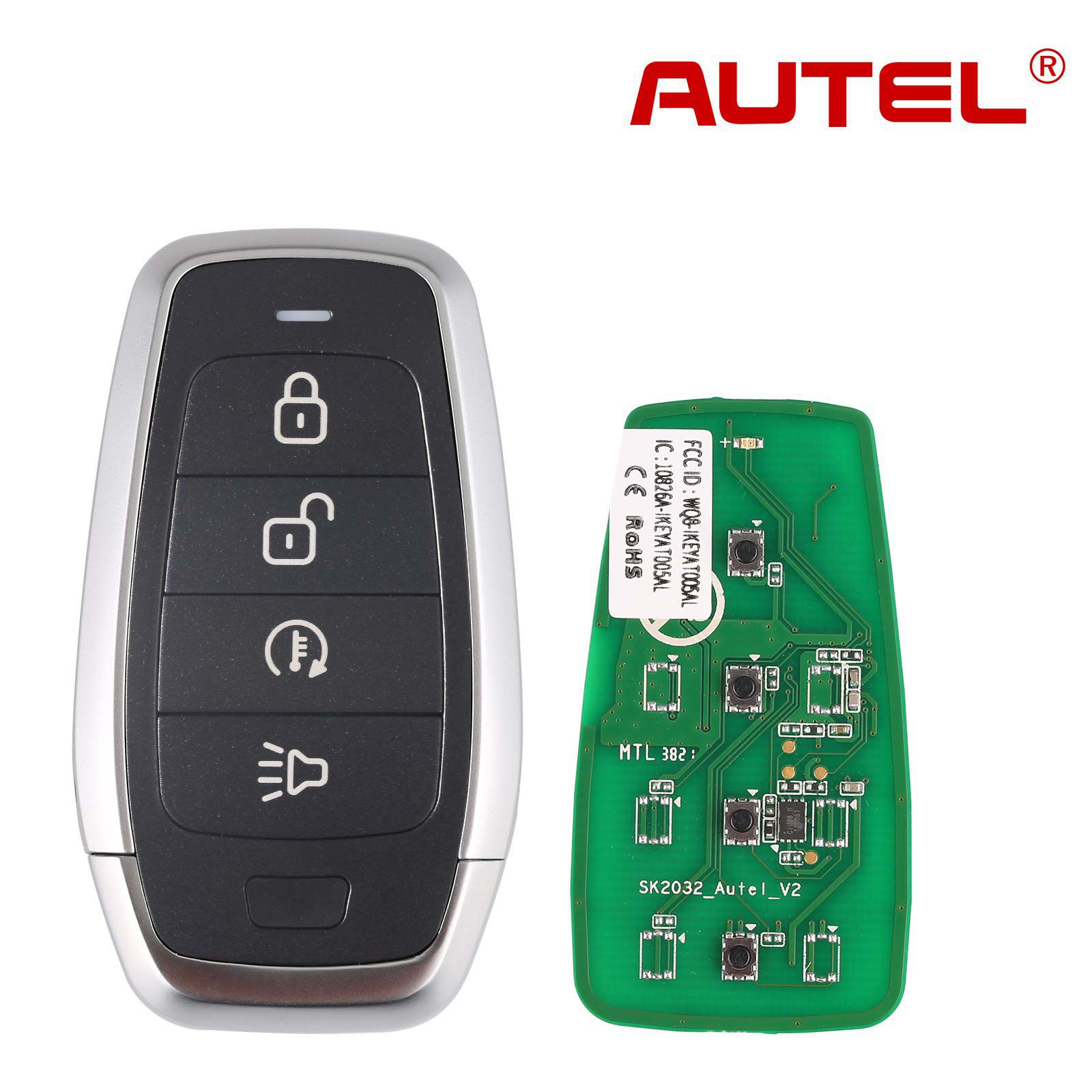 AUTEL IKEYAT004DL 4 Tasten Unabhängige Universal Smart Key 5pcs/lot