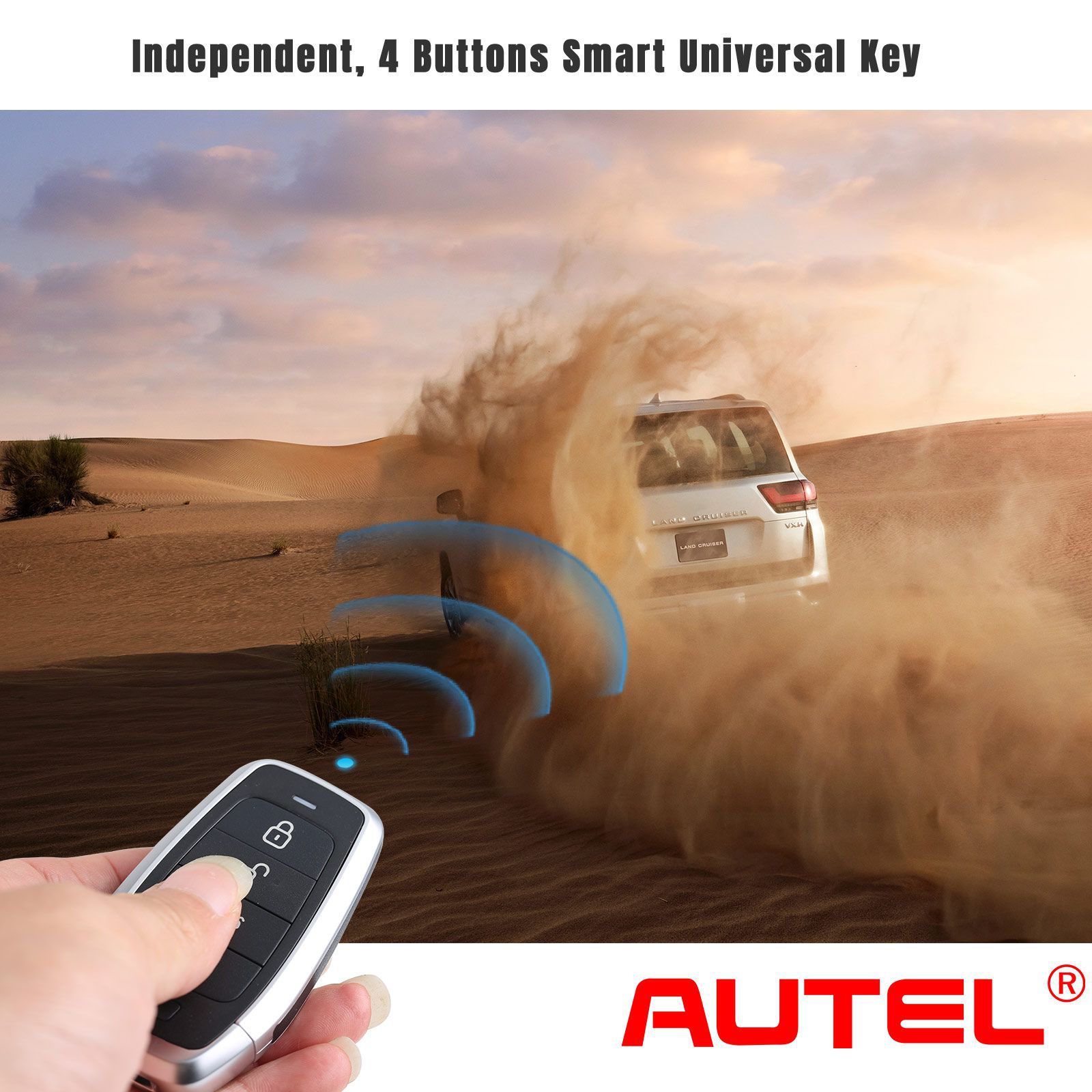 AUTEL IKEYAT004EL 4 Tasten Unabhängige Universal Smart Key 5pcs/lot