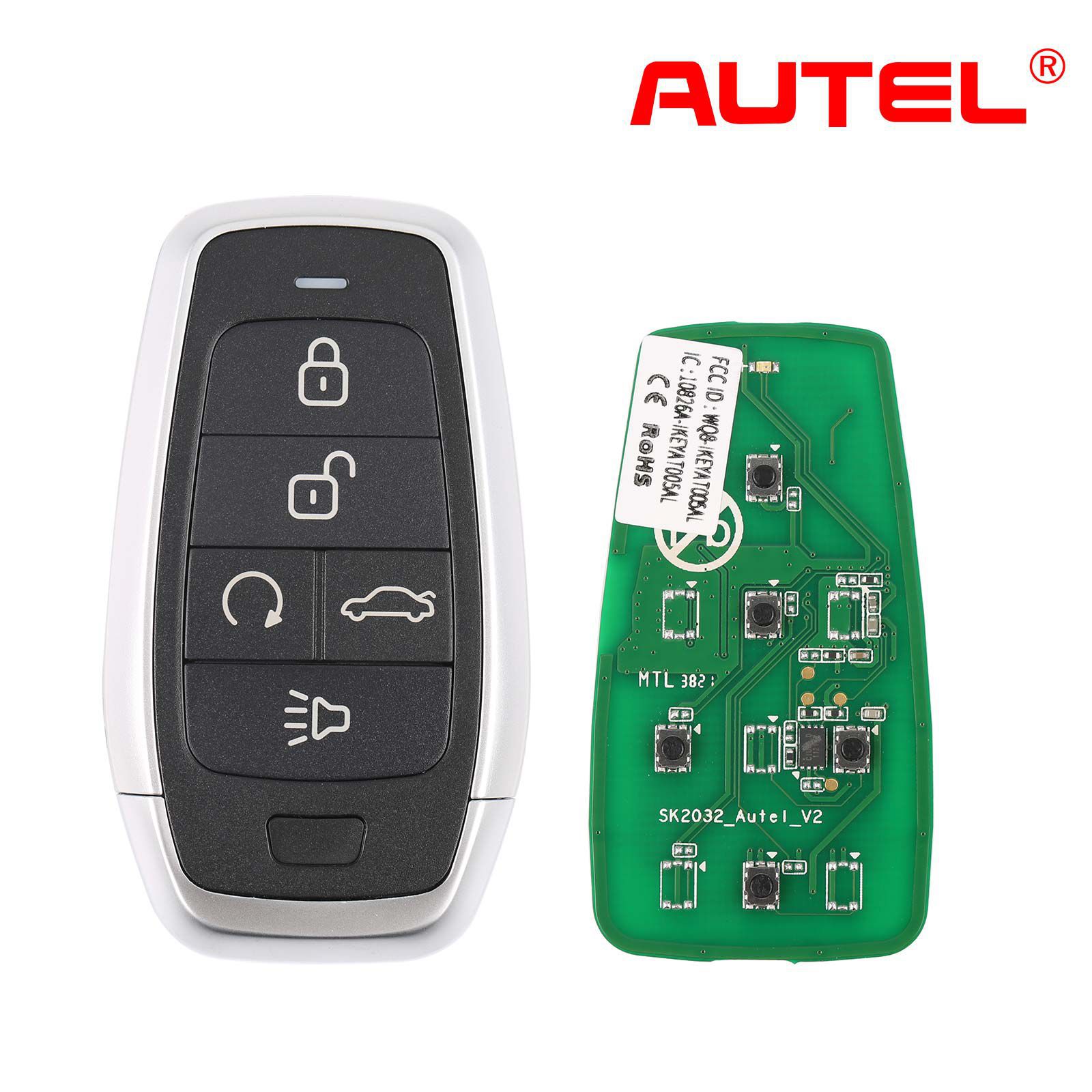 AUTEL IKEYAT005BL 5 Tasten Unabhängige Universal Smart Key 5pcs/lot