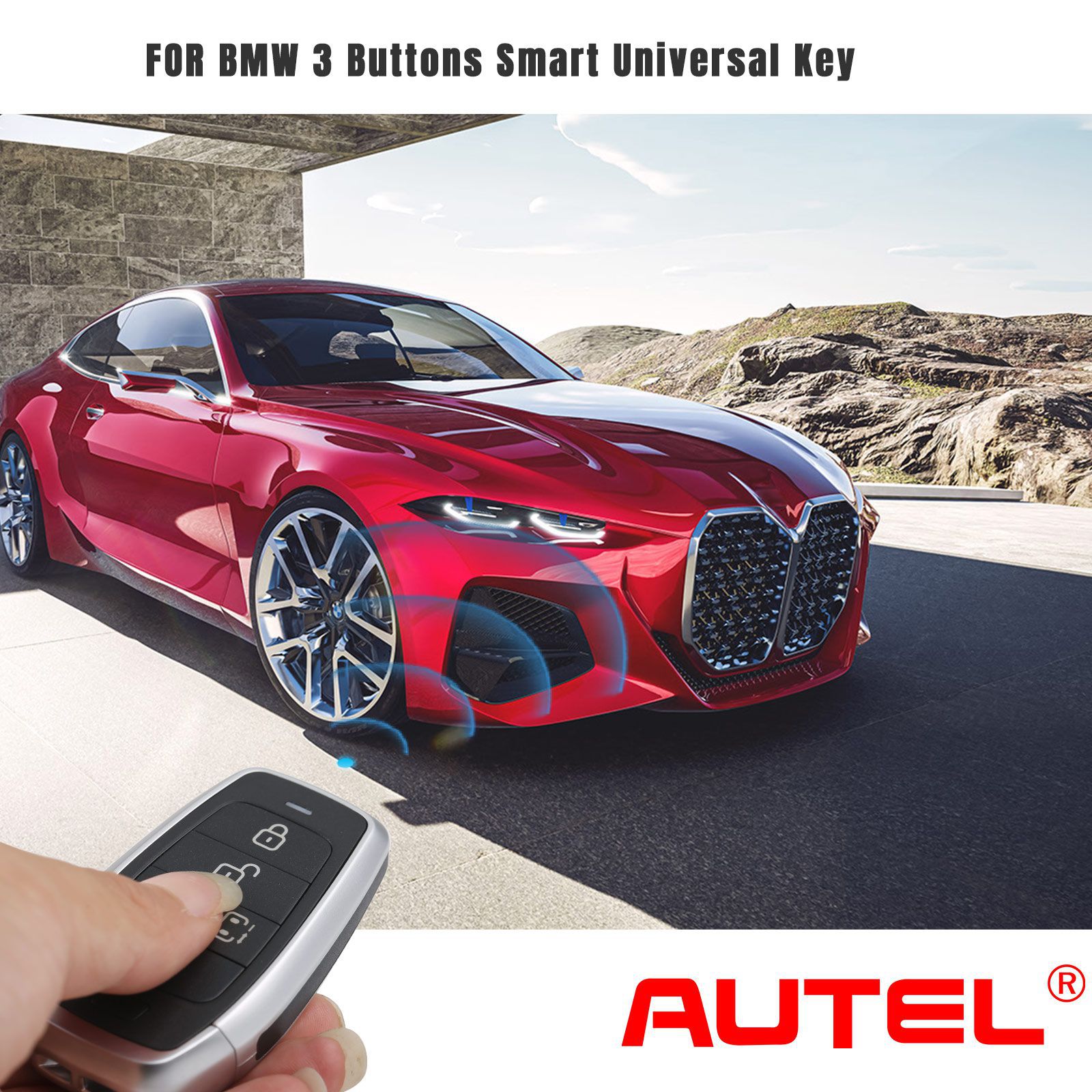 AUTEL IKEYAT005CL 5 Tasten Unabhängige Universal Smart Key 5pcs/lot