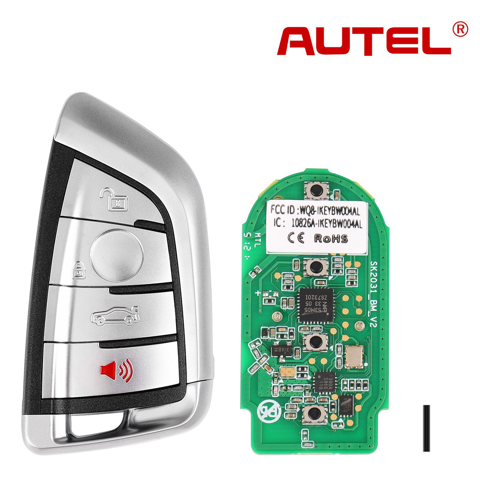 AUTEL IKEYBW004AL BMW 4 Tasten Smart Universal Key Compaitble mit BMW 5pcs/lot