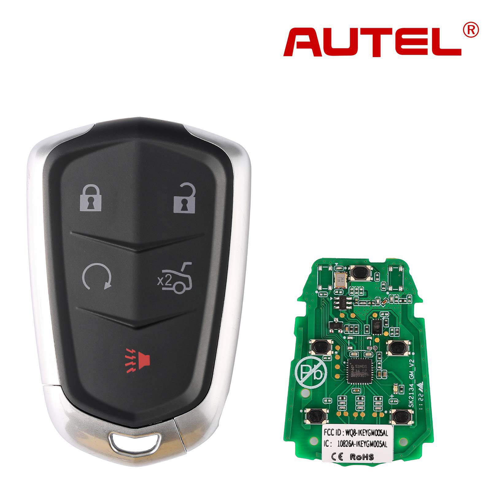 AUTEL IKEYGM005AL GM Cadillac 5 Tasten Universal Smart Key 5pcs/lot