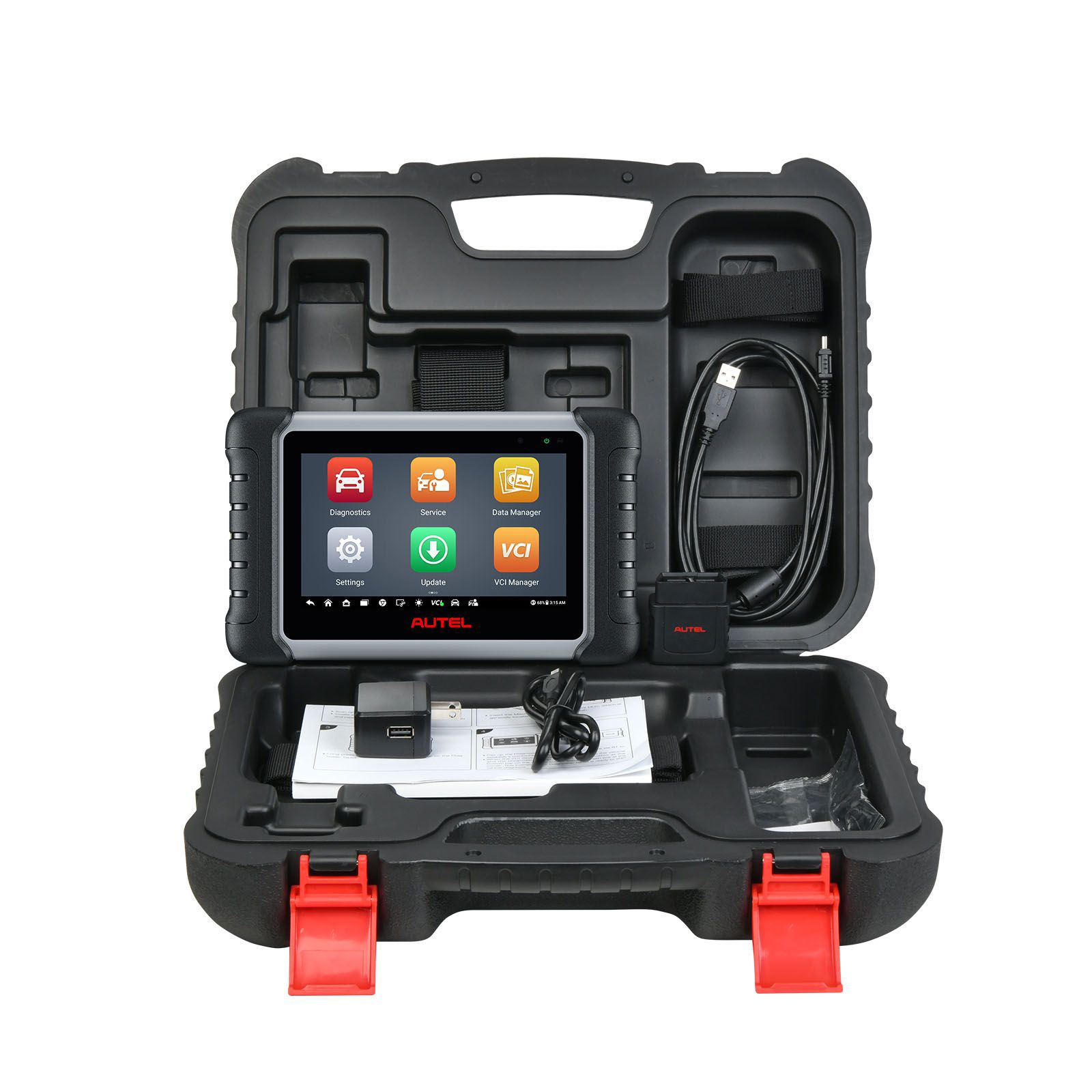 Autel MaxiCOM MK808BT PRO Auto Diagnose Scan Tool, Active Tests, Bidirektional Control Scanner, 28+ Services, FCA AutoAuth, Wireless Diagnose