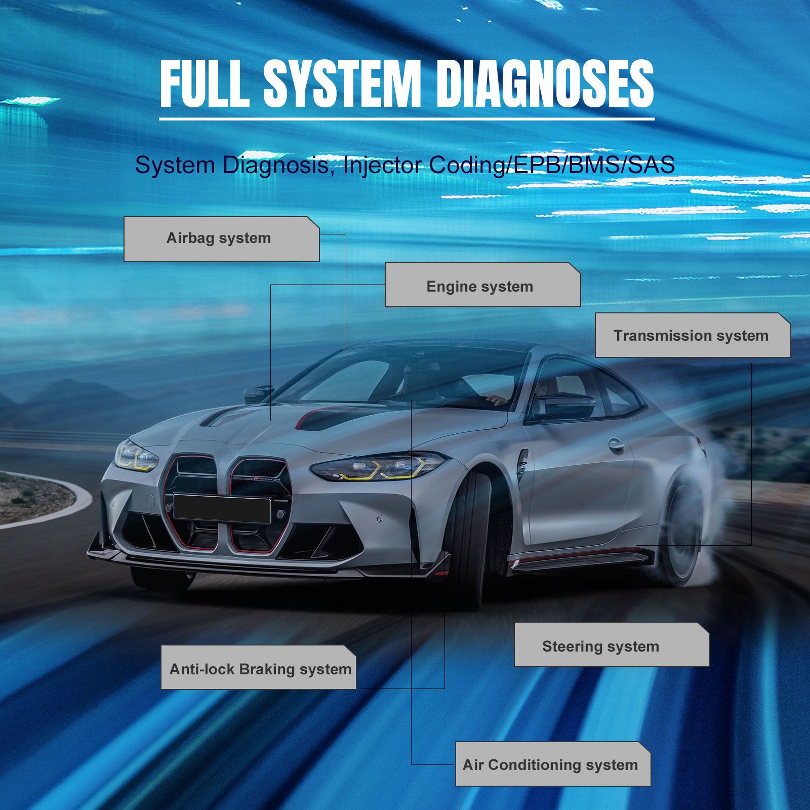 Autel MaxiCOM MK808Z MK808S Bidirektionaler Vollsystemdiagnosescanner mit Android 11 Betriebssystem Upgraded Version von MK808/MX808