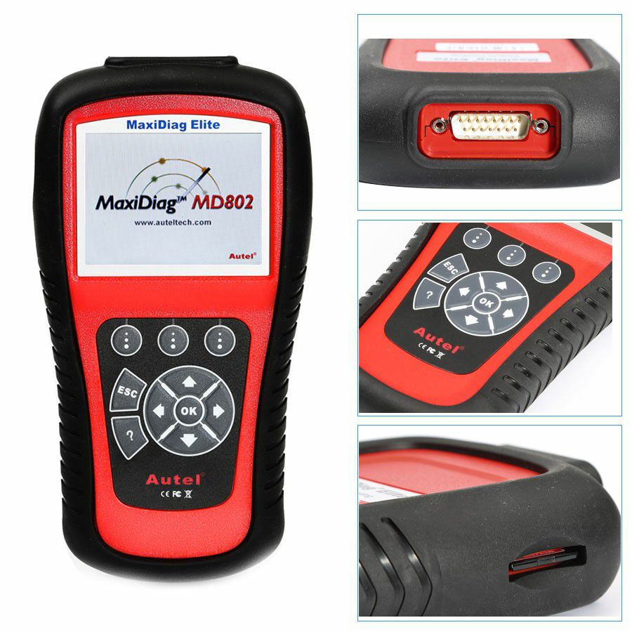 Autel Maxidiag Elite MD802 All System +DS Model Scanner