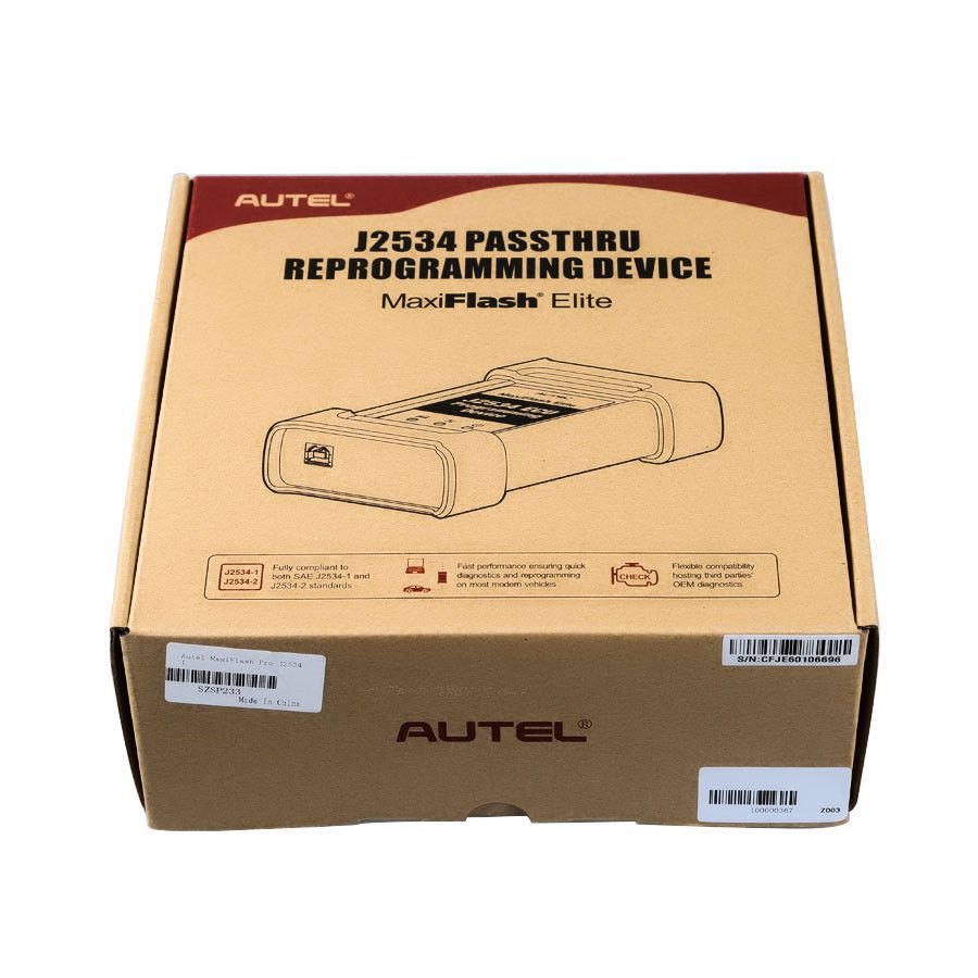 Autel MaxiFlash Elite J2534 ECU Programmierwerkzeug funktioniert mit Maxisys 908/908P