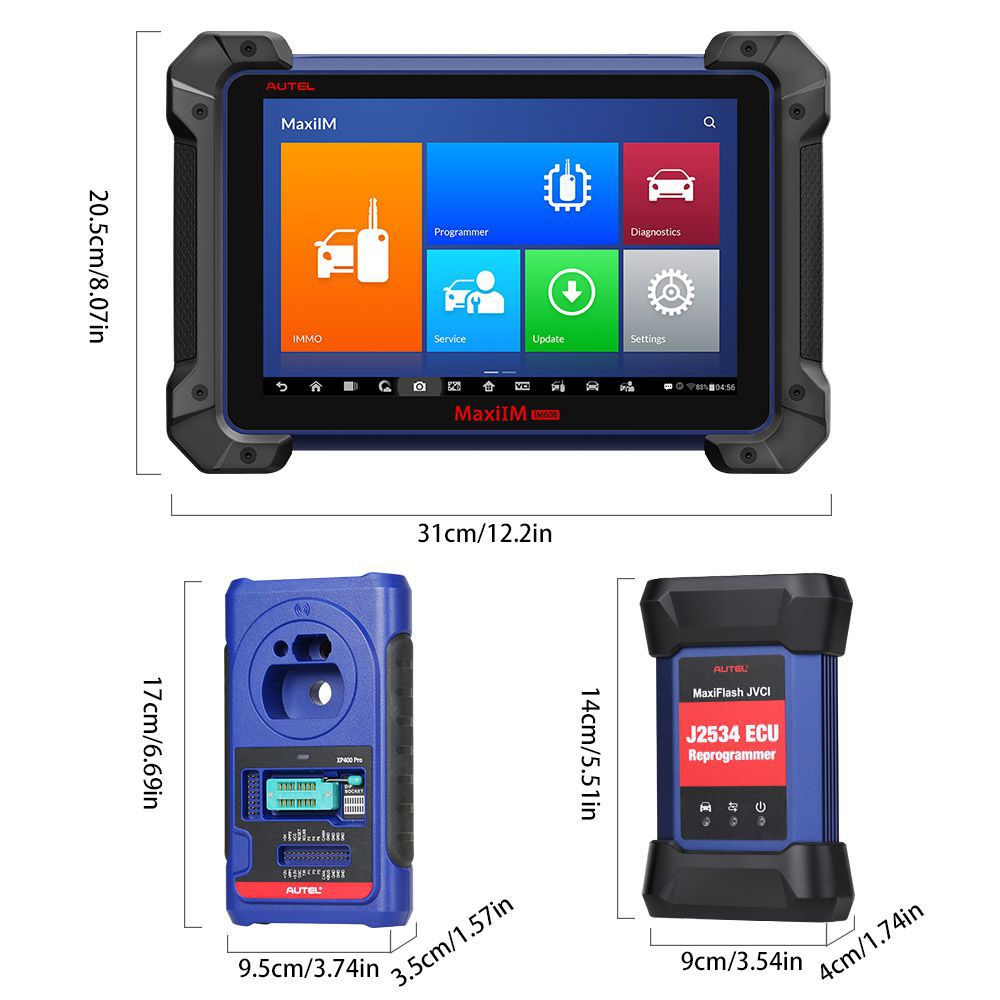 Original Author MaxiIM IM608 PRO Auto Key Programmer & Diagnostic Tool mit XP400 Pro (Upgrade Version von Autel IM608)