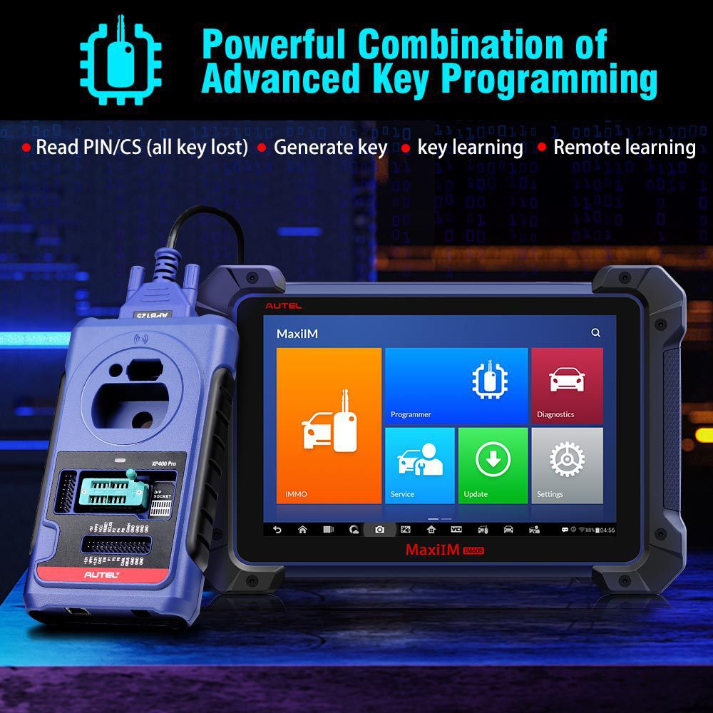 Original Author MaxiIM IM608 PRO Auto Key Programmer & Diagnostic Tool mit XP400 Pro (Upgrade Version von Autel IM608)