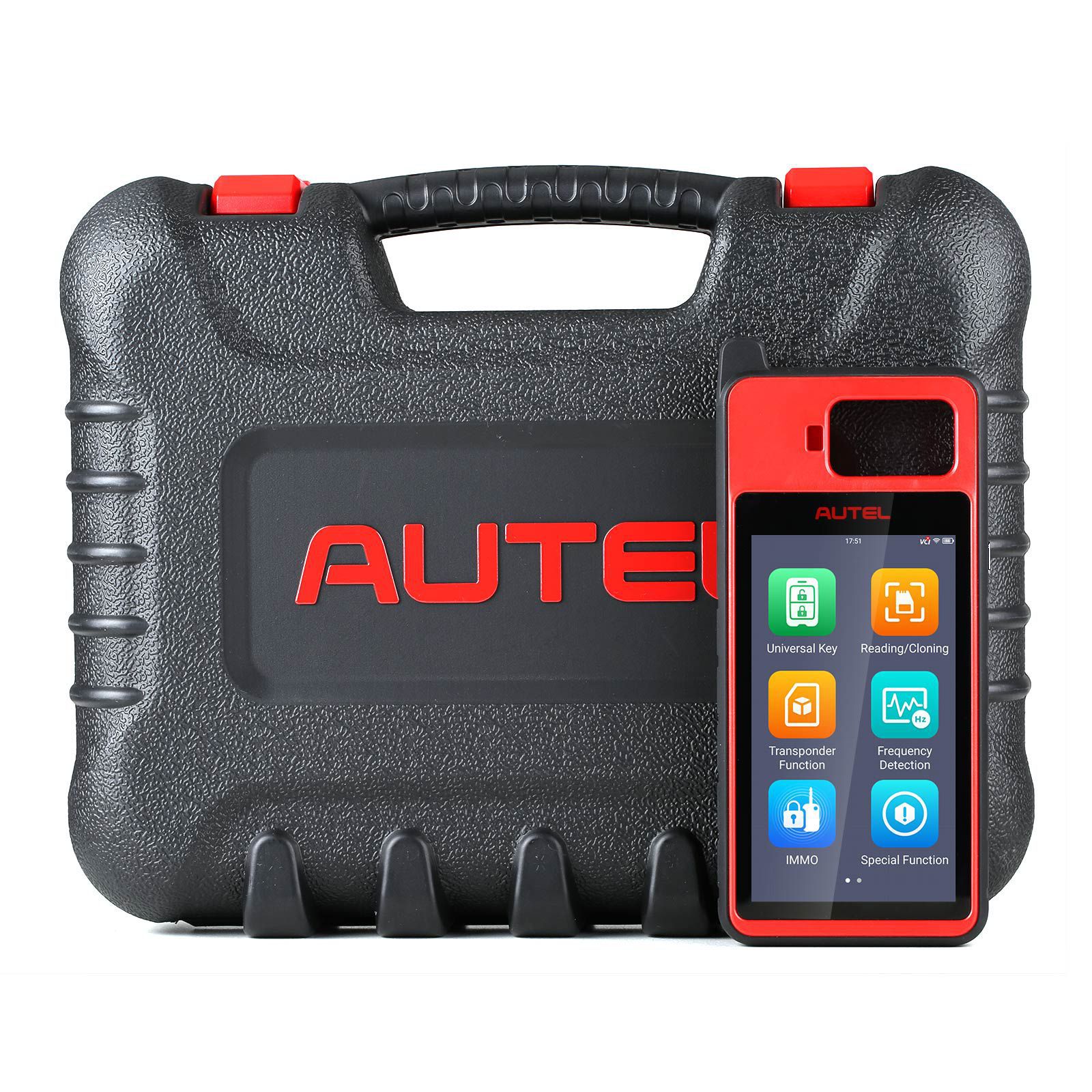 Autel MaxiIM KM100 KM100E Universal Key Generator Plus 5pcs Autel Razor Style Universal Key Kompatibel mit 700+ Automarken