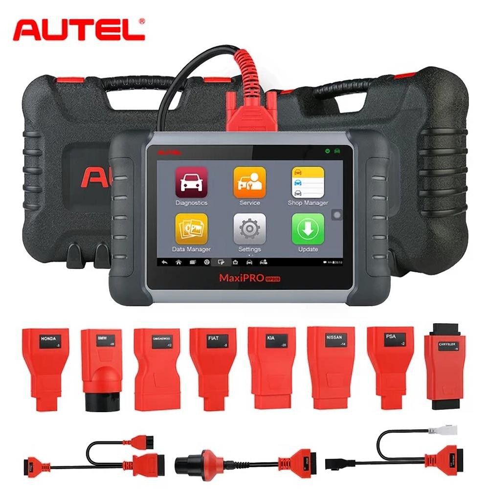 Autel MaxiPro MP808K with OE-Level All Systems Diagnosis Support Bi-Directional Control Key Coding with Complete OBDI Adapters (Same as DS808K)