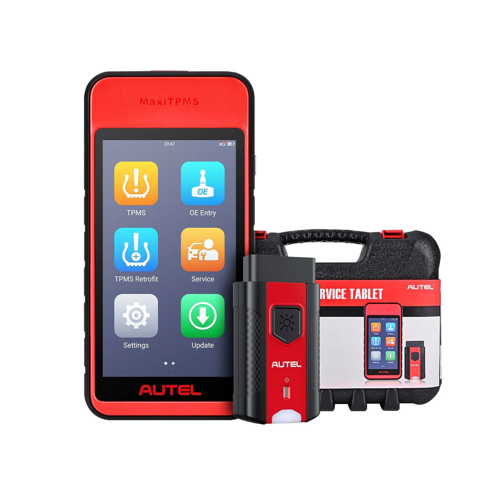 Autel MaxiTPMS ITS100E TPMS Relearn Tools TPMS Programmierwerkzeug Aktivieren/Relearn Alle Sensoren RDKS Diagnose 4 Reset Funktionen