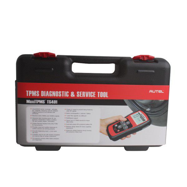 Autel MaxiTPMS® TS401 RDKS Diagnose und Service Tool V5.22 Update Online