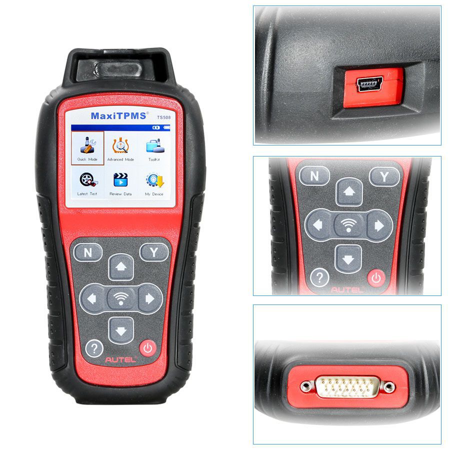 2023 Autel MaxiTPMS TS508 TPMS Relearn Tool Upgraded of TS501/TS408 Program MX-Sensors (315/433 MHz) TPMS Reset Activate/Relearn