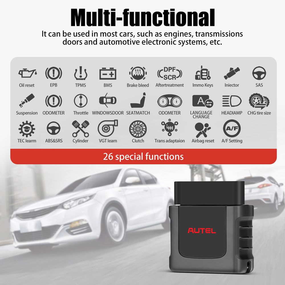 Original Autel MaxiVCI Mini VCI Mini Bluetooth Diagnose Schnittstelle für MK808BT MK808TS MX808TS MP808TS TS608 MS906S