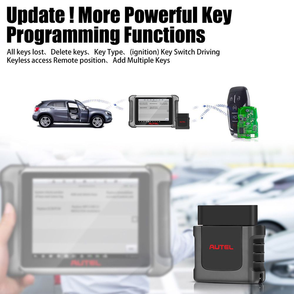 Original Autel MaxiVCI Mini VCI Mini Bluetooth Diagnose Schnittstelle für MK808BT MK808TS MX808TS MP808TS TS608 MS906S