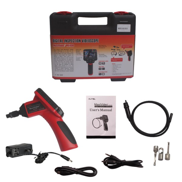 Autel MaxiVideo MV400 Digital Videoscope Mit 8,5mm Diameter Imager Head Inspection