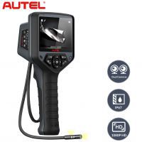Autel MV480 Industrial Endoscope/Borescope,Dual Lens 8,5mm Inspection Camera with 7X Zoom,2MP,a Waterproof Cable,for Car/Wall
