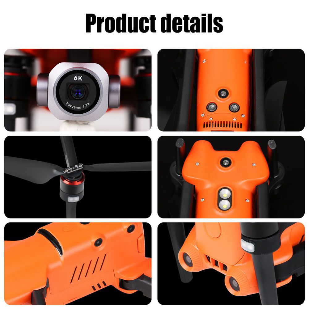 Original Autel Robotics EVO II Pro 6K Drone Rugbed Bundle (mit einer zusätzlichen Batterie)