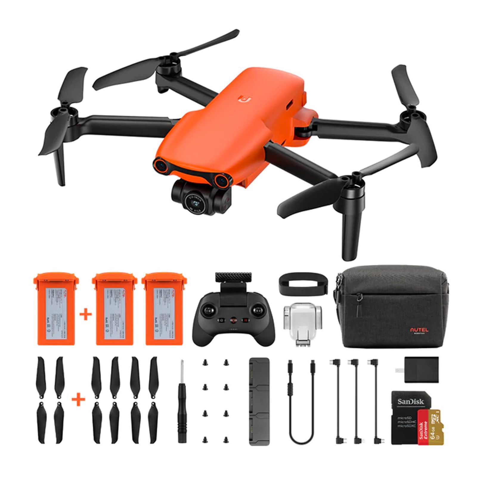 Autel Robotics EVO Nano+ Drone 249g mit Premium Bundle 1/1.28 Zoll CMOS Sensor 4K Kamera Drone Mini Drone