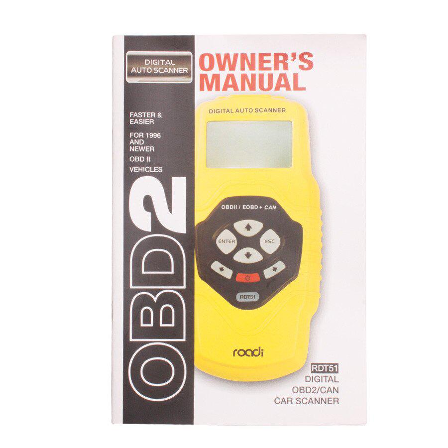 Auto Scanner OBDII EOBD JOBD Kann Autoscanner T51 Online Update Support Multi -Sprachen